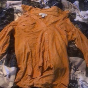 Cute Mustard color blouse.